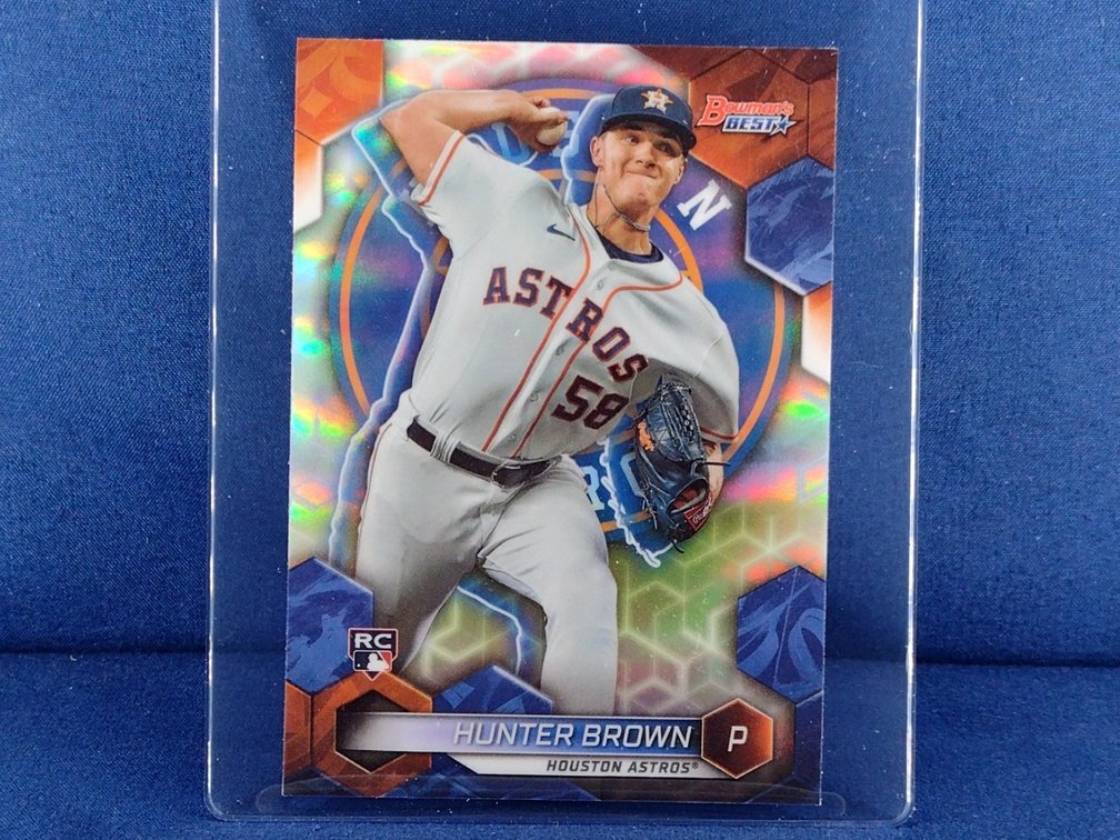 2023 Bowman's Best #5 Hunter Brown RC refractor