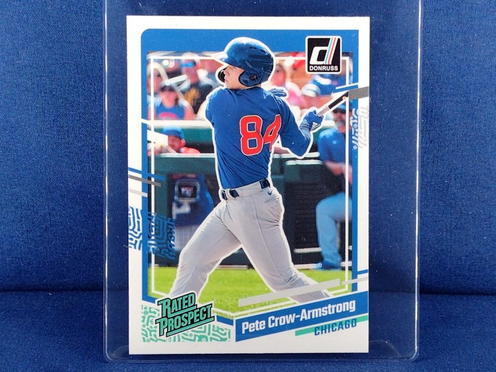2023 Panini Donruss #60 Pete Crow-Armstrong "Rated Prospect"