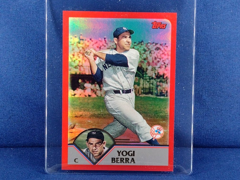 2023 Topps Archives #299 Yogi Berra 4/50