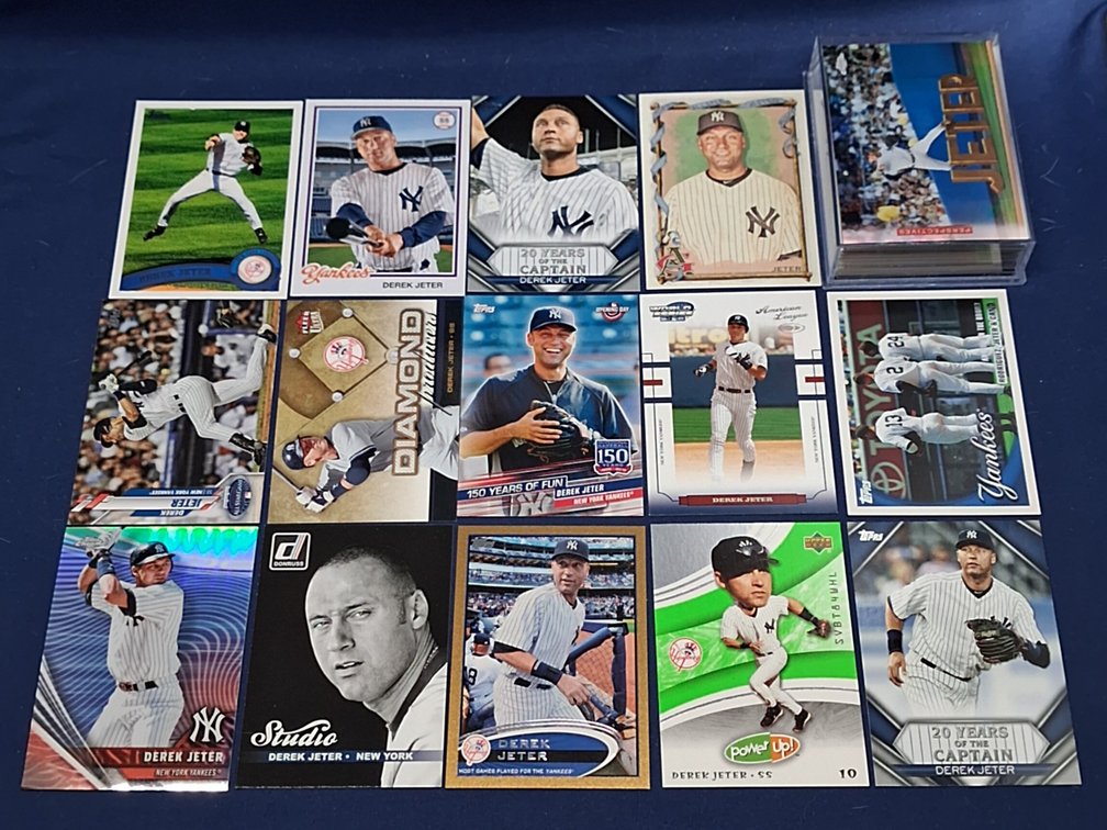 50 Derek Jeter cards