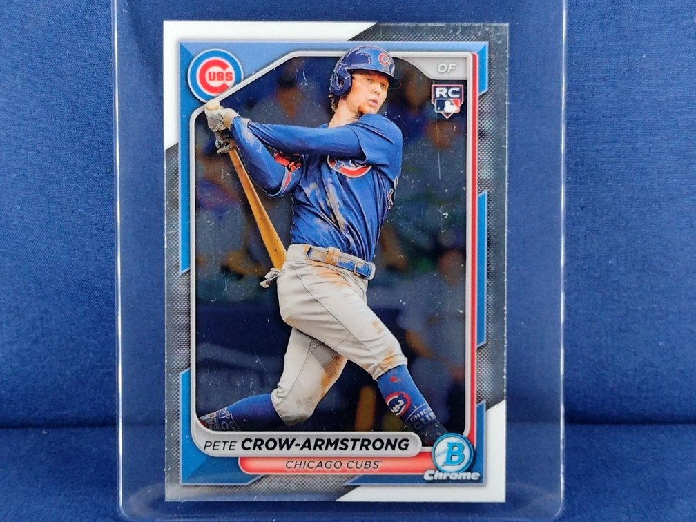 2024 Bowman #45 Pete Crow-Armstrong RC - chrome