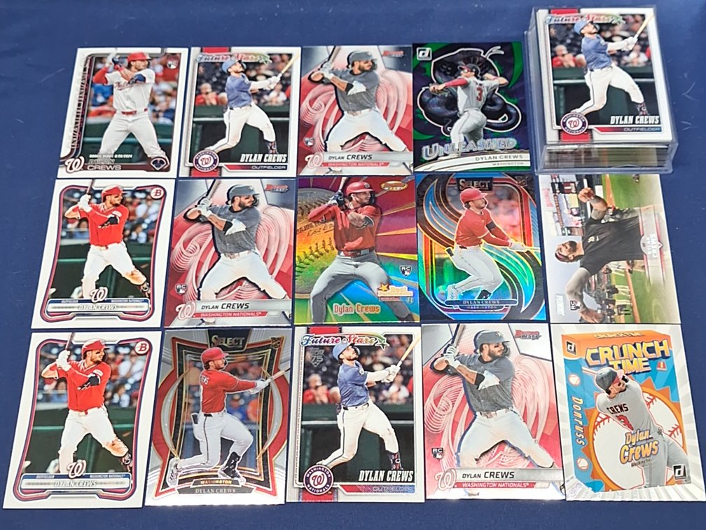 50 Dylan Crews cards