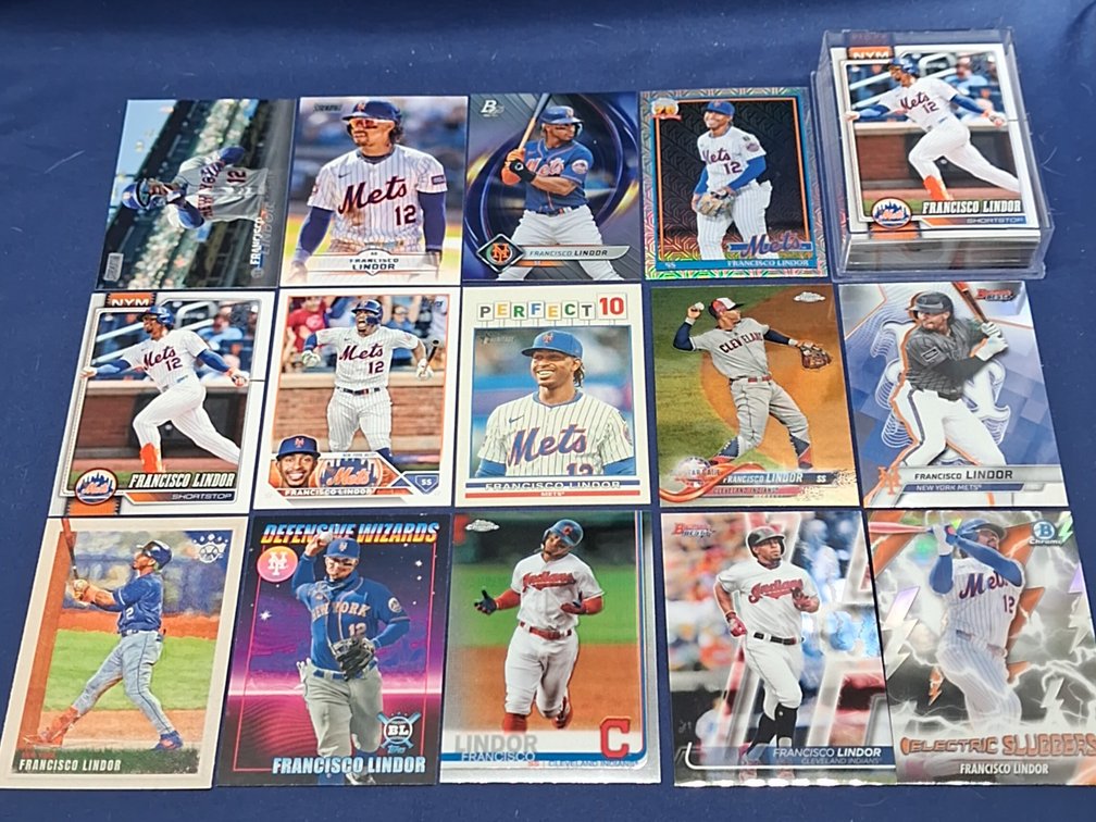 50 Francisco Lindor cards