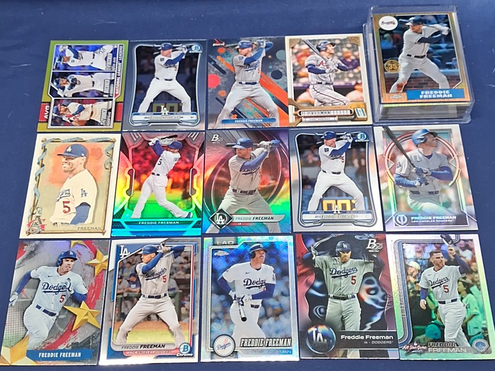 50 Freddie Freeman cards