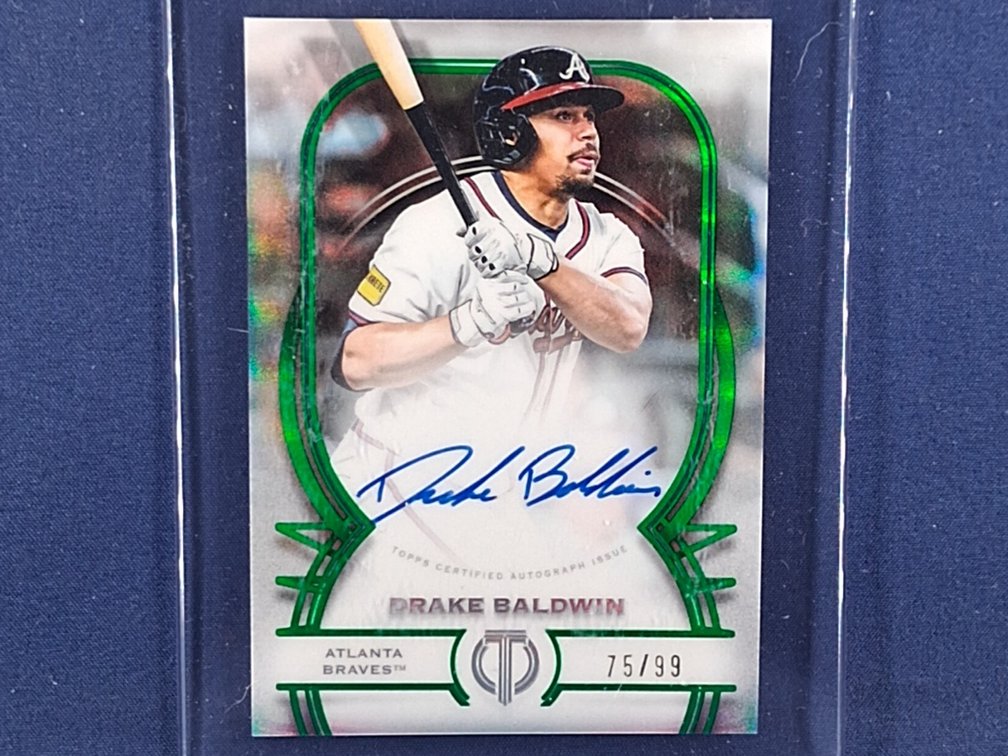 2026 Topps Tribute #TA-DB Drake Baldwin auto 75/99