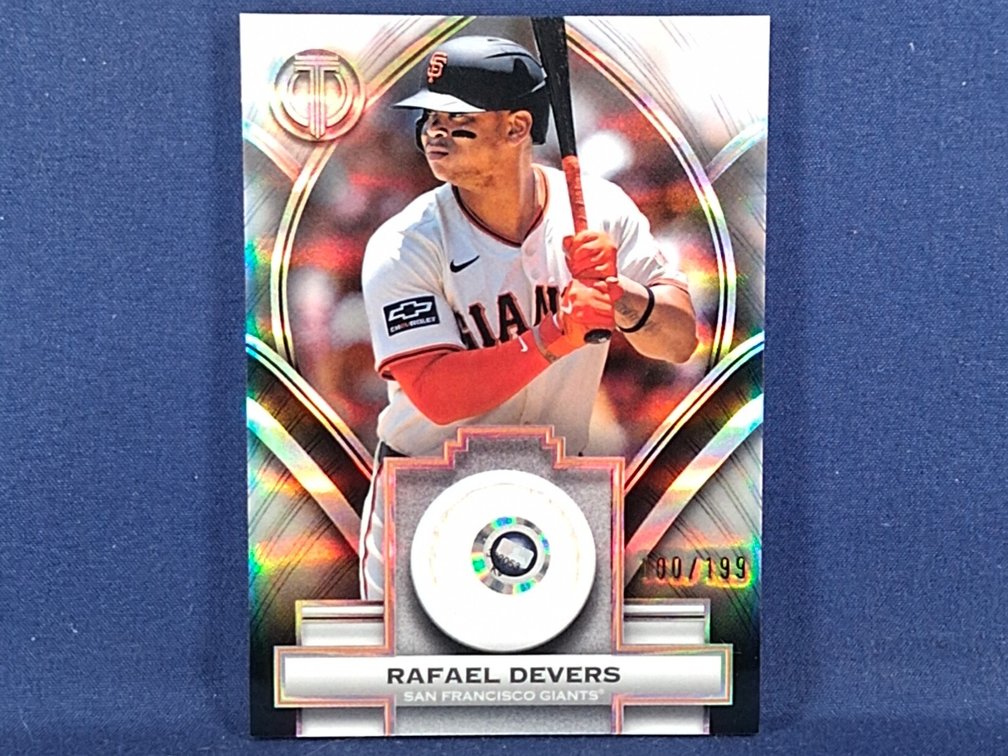 2026 Topps Tribute #SOA-RD Rafael Devers relic 100/199