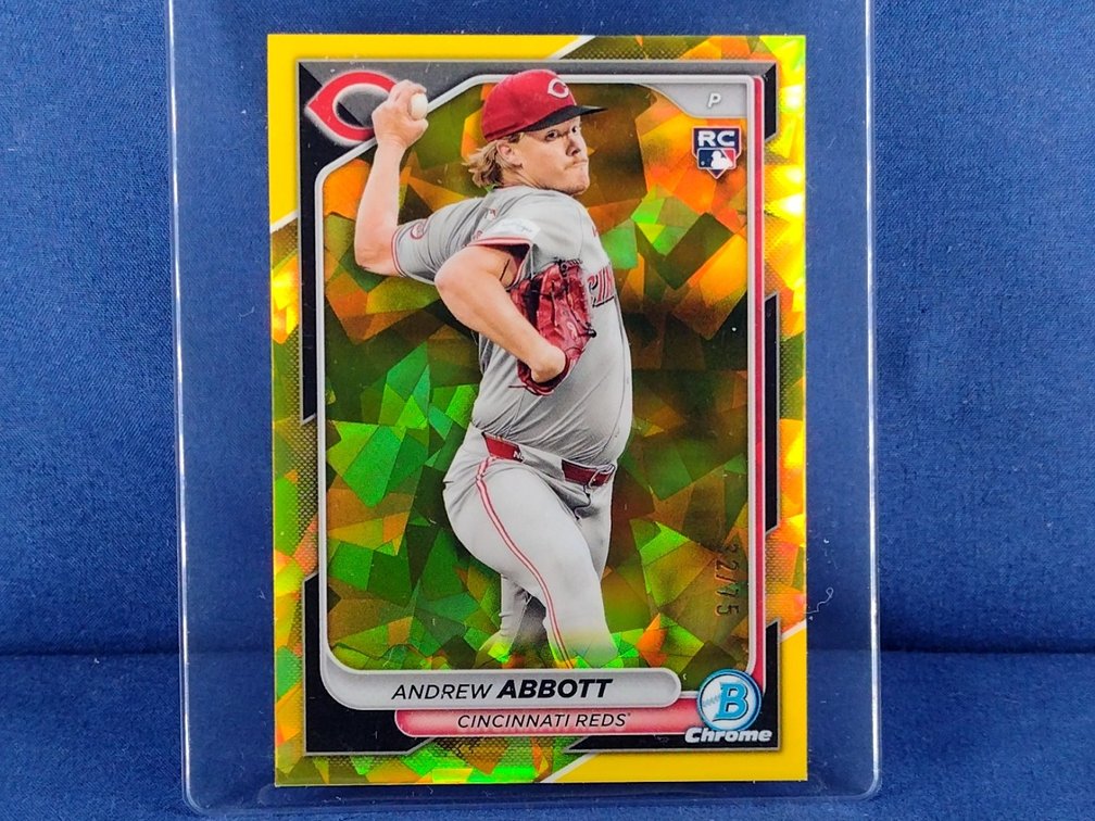 2024 Bowman Sapphire #79 Andrew Abbott 32/75
