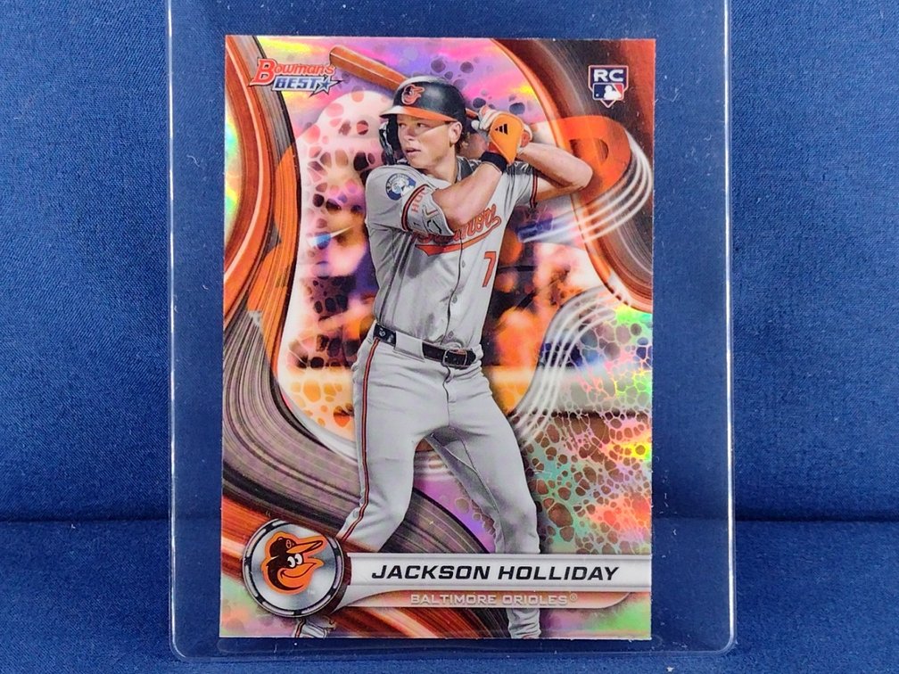 2024 Bowman's Best #13 Jackson Holliday RC refractor