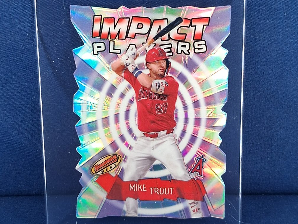 2024 Bowman's Best #IP-1 Mike Trout "Impact Players" refractor