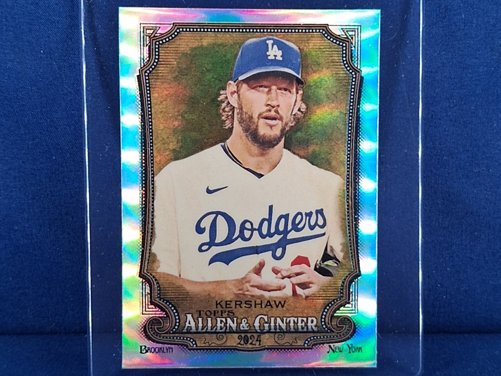 2024 Topps Allen & Ginter #52 Clayton Kershaw refractor