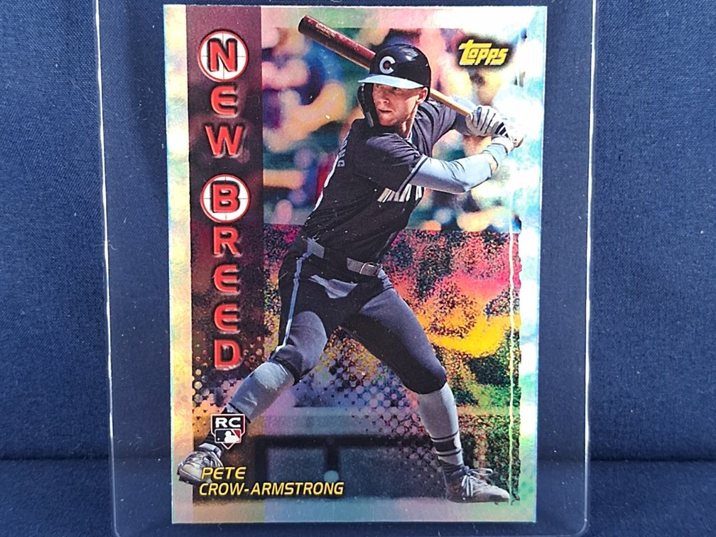2024 Topps Archives #99NB-9 Pete Crow Armstrong RC - "New Breed" silver foil