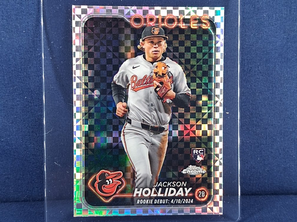 2024 Topps Chrome Update #USC89 Jackson Holliday RC x-fractor