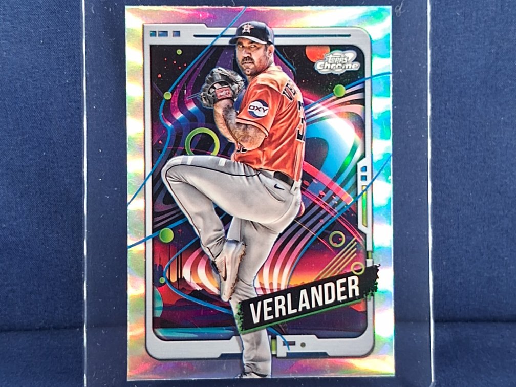 2024 Topps Cosmic Chrome #113 Justin Verlander - refractor