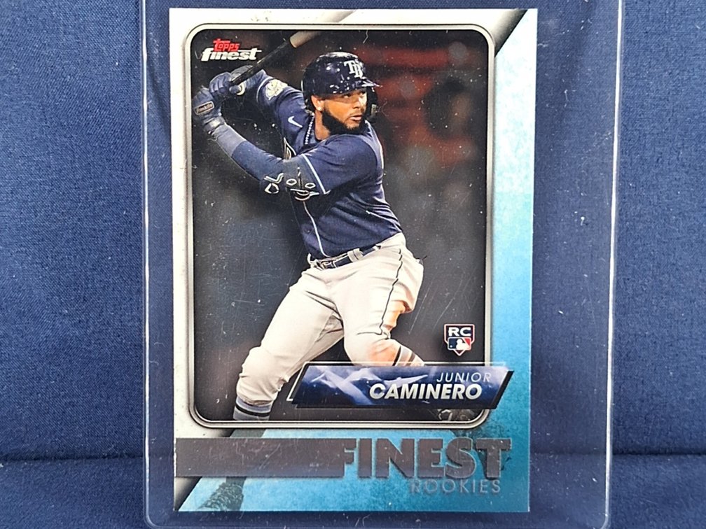 2024 Topps Finest #FRD-8 Junior Caminero RC - "Finest Rookies"