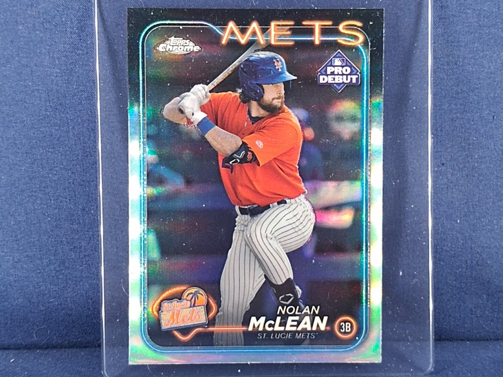 2024 Topps Pro Debut #PDC-145 Nolan McLean refractor