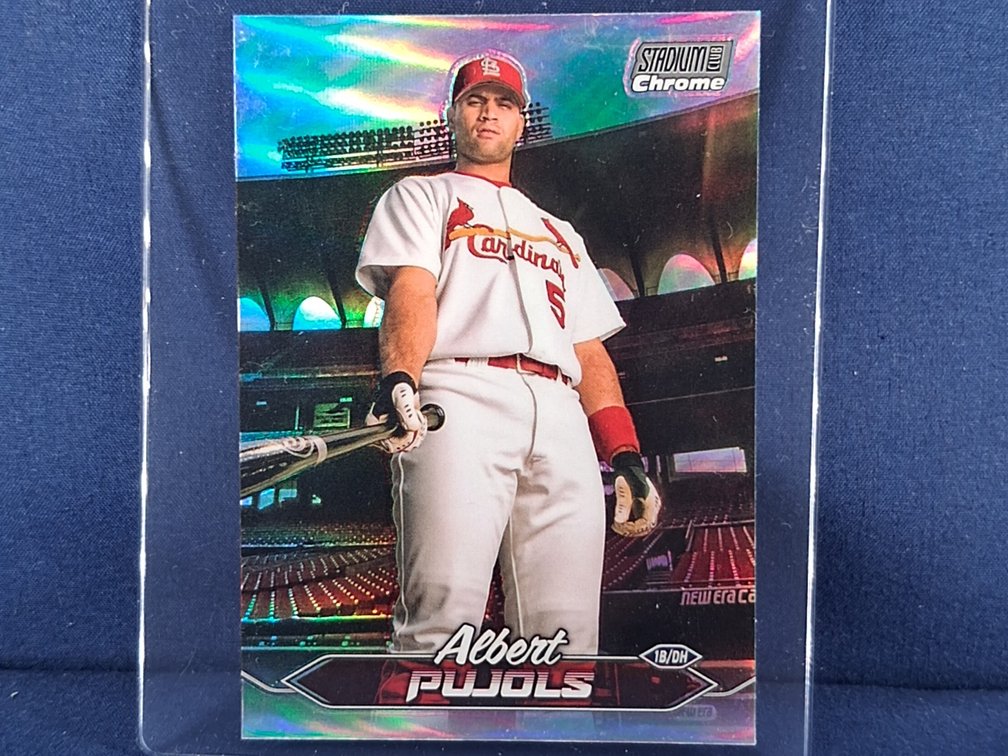 2024 Topps Stadium Club #261 Albert Pujols refractor