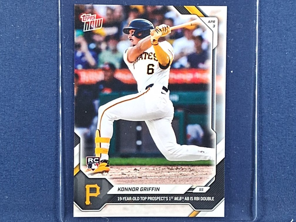 2026 Topps Now #49 Konnor Griffin - MLB debut
