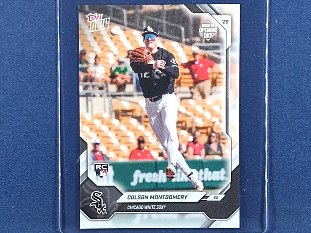 2026 Topps Now "Road to Opening Day" #OD-53 Colson Montgomery RC