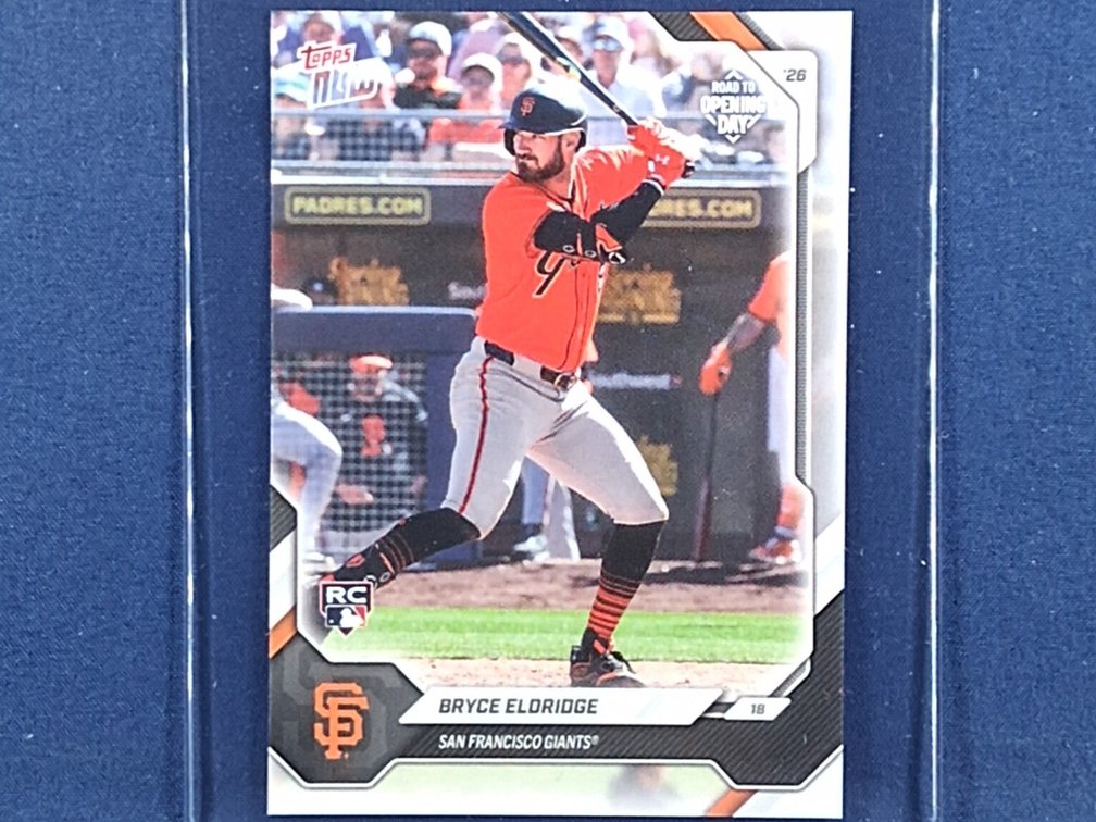 2026 Topps Now "Road to Opening Day" #OD-298 Bryce Eldridge RC
