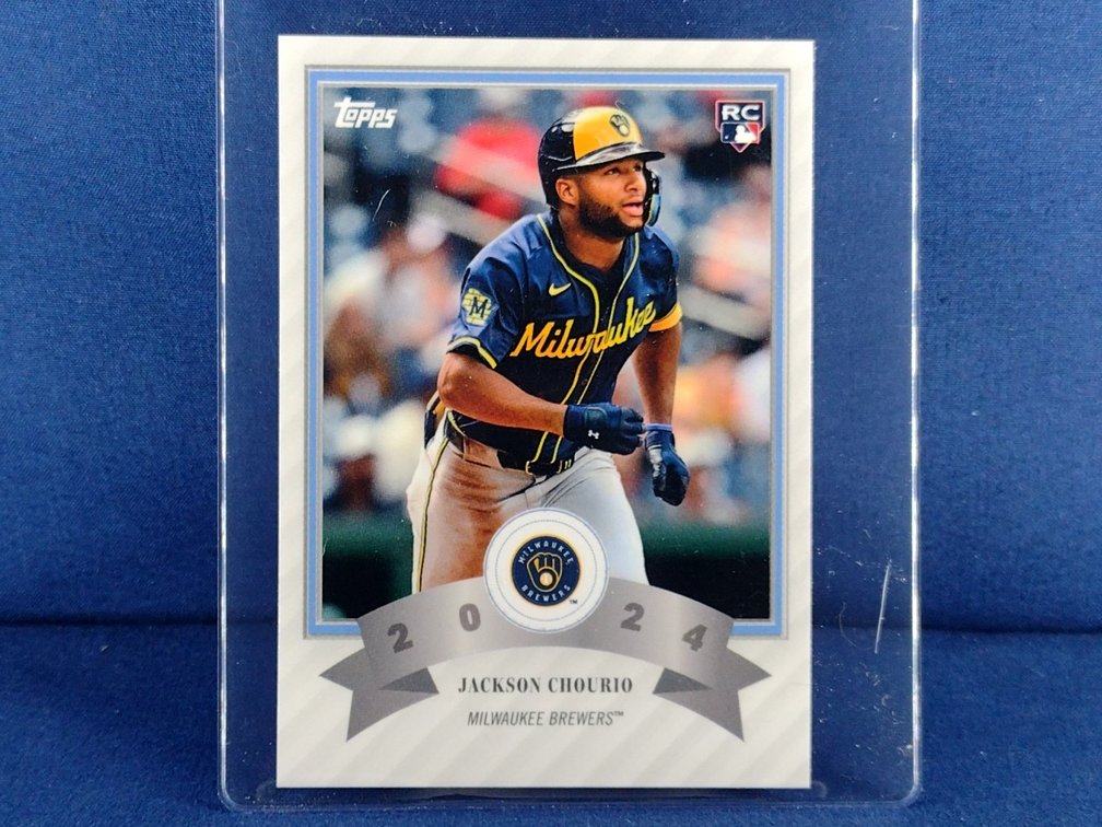 2024 Topps Winter Wonderland #11 Jackson Chourio RC - rare!