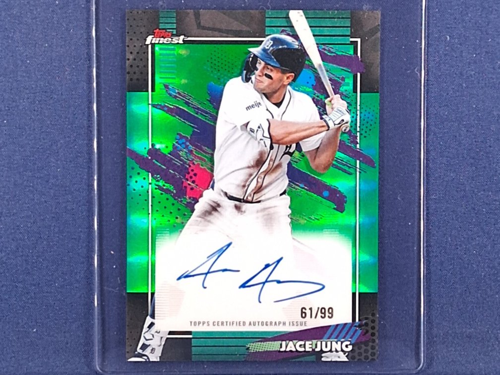 2026 Topps Finest #FA-JJU Josh Jung auto 61/99
