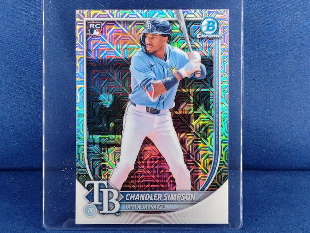 2025 Bowman Chrome #18 Chandler Simpson RC - mojo refractor