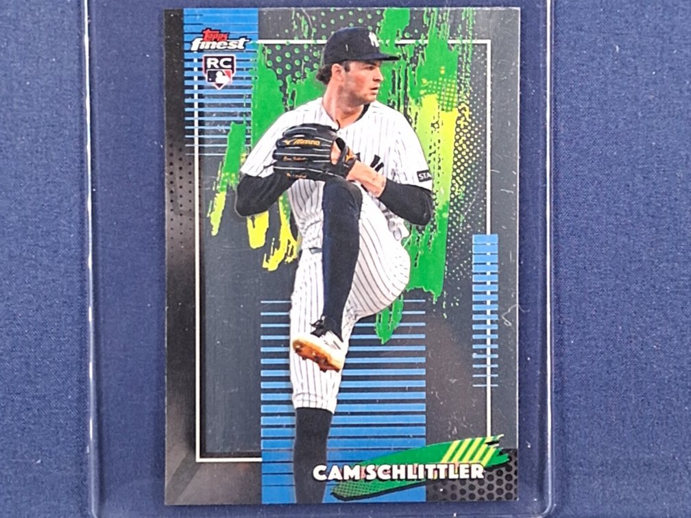 2026 Topps Finest #89 Cam Schlittler RC