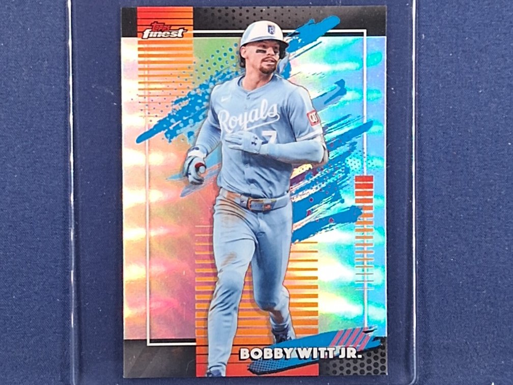 2026 Topps Finest #107 Bobby Witt Jr. - "uncommon" parallel - refractor