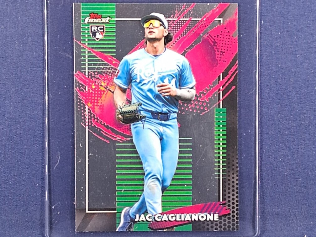 2026 Topps Finest #201 Jac Caglianone - "rare" parallel