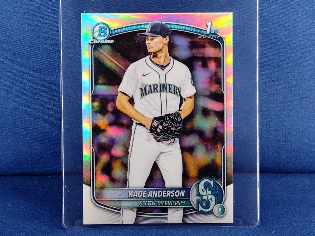 2025 Bowman Draft #BDC-3 Kade Anderson - 1st Bowman - refractor