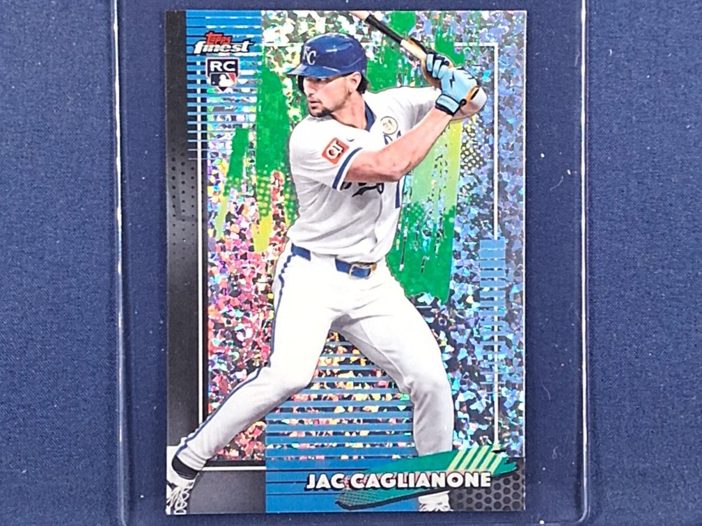 2026 Topps Finest #1 Jac Caglianone RC - mini-diamond refractor