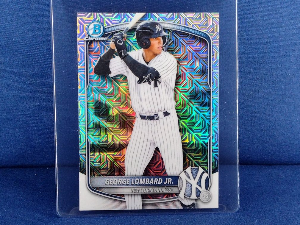 2025 Bowman Draft #BDC-43 George Lombard Jr. - mojo refractor