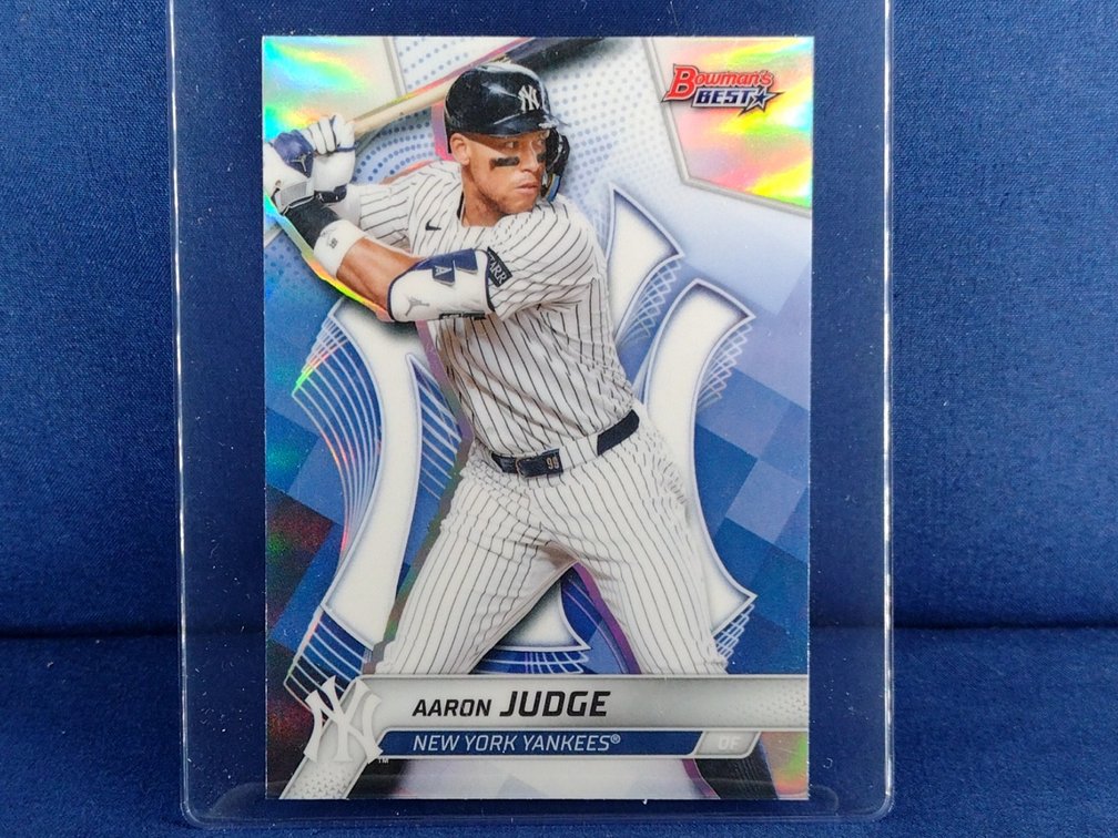 2025 Bowman's Best #38 Aaron Judge refractor