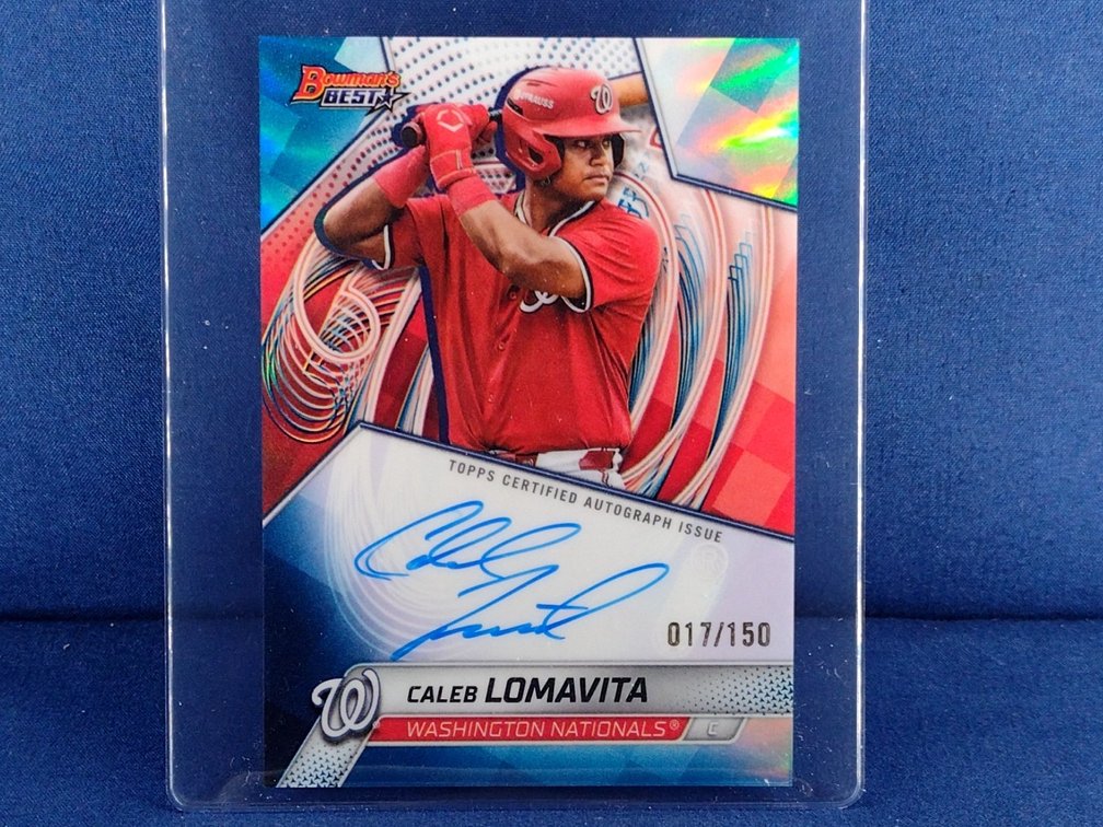 2025 Bowman's Best #B25-CL Caleb Lomavita auto 17/150