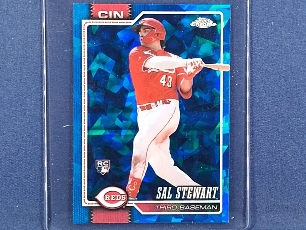 2026 Topps Chrome Sapphire #6 Sal Stewart RC