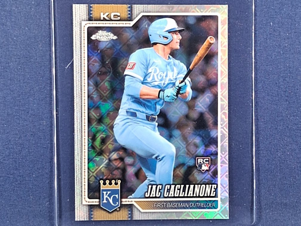 2026 Topps Chrome Logofractor #131 Jac Caglianone RC