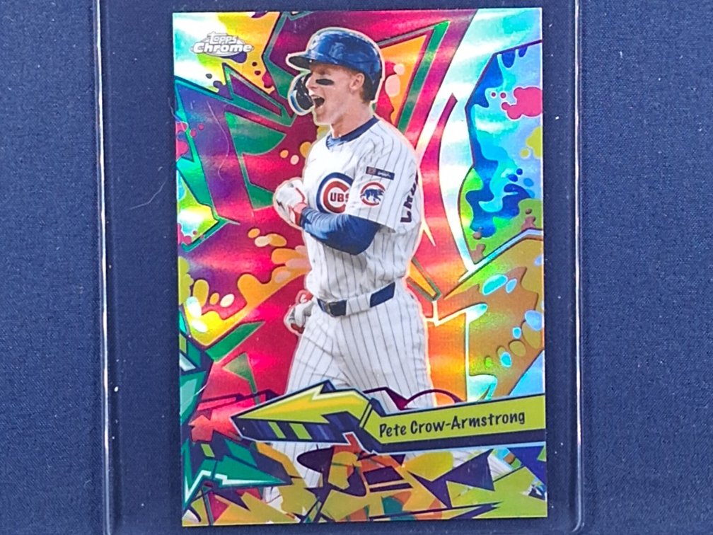 2026 Topps Chrome #WST-16 Pete Crow-Armstrong "Wild Style" refractor