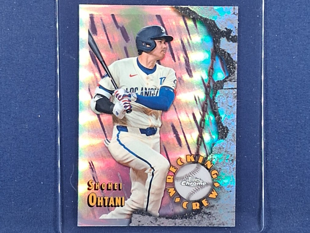 2026 Topps Chrome #WC-2 Shohei Ohtani "Wrecking Crew" refractor