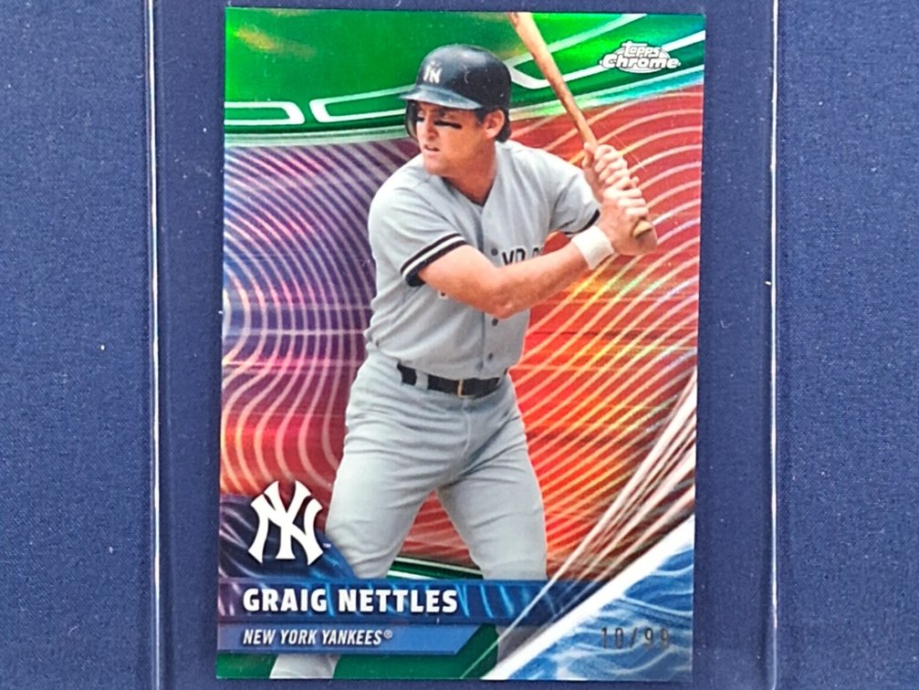2026 Topps Chrome #RVA-10 Graig Nettles "Chrome Rivals" 10/99