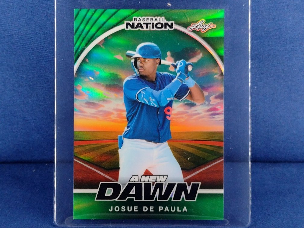 2025 Leaf Baseball Nation #NB-61 Josue De Paula 2/5