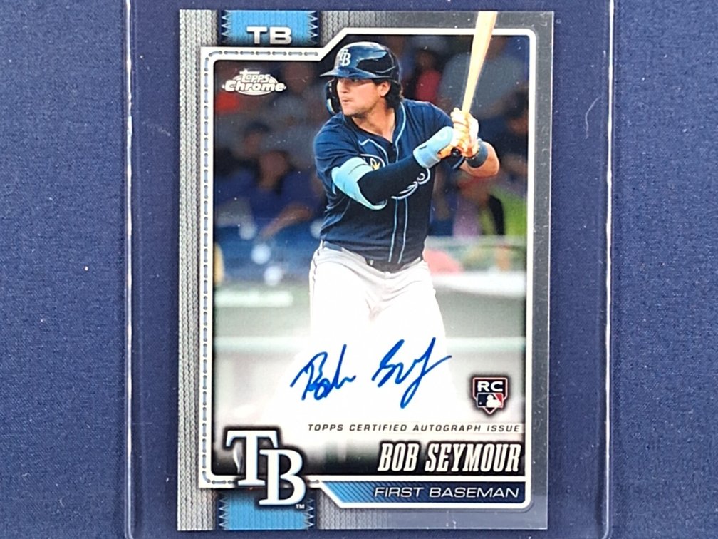 2026 Topps Chrome #RA-BSE Bob Seymour RC auto