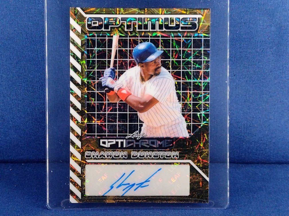 2025 Leaf Optichrome #OA-SD1 Shawon Dunston auto 1/1