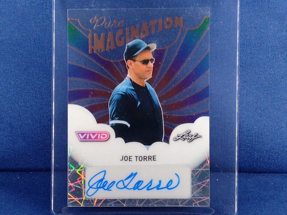 2025 Leaf Vivid #PA-JT4 Joe Torre auto 1/1