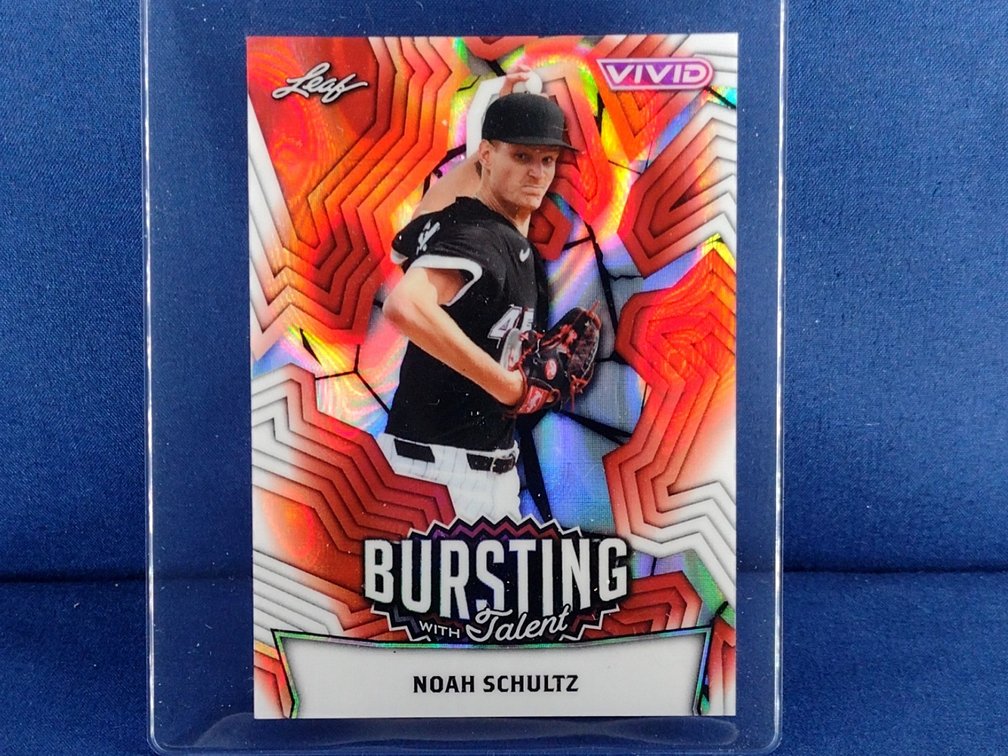 2025 Leaf Vivid #TB-43 Noah Schultz 1/1
