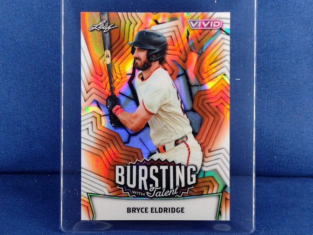 2025 Leaf Vivid #TB-59 Bryce Eldridge 1/1