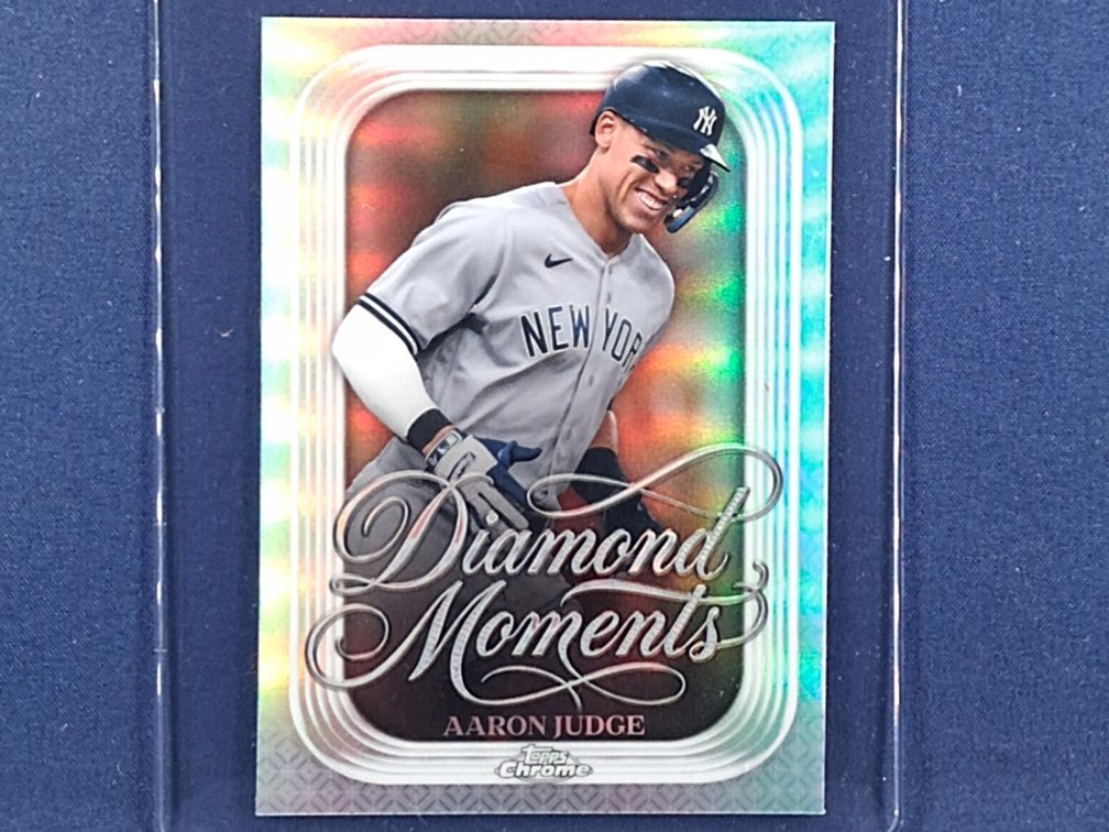 2026 Topps Chrome #DM-46 Aaron Judge "Diamond Moments" refractor