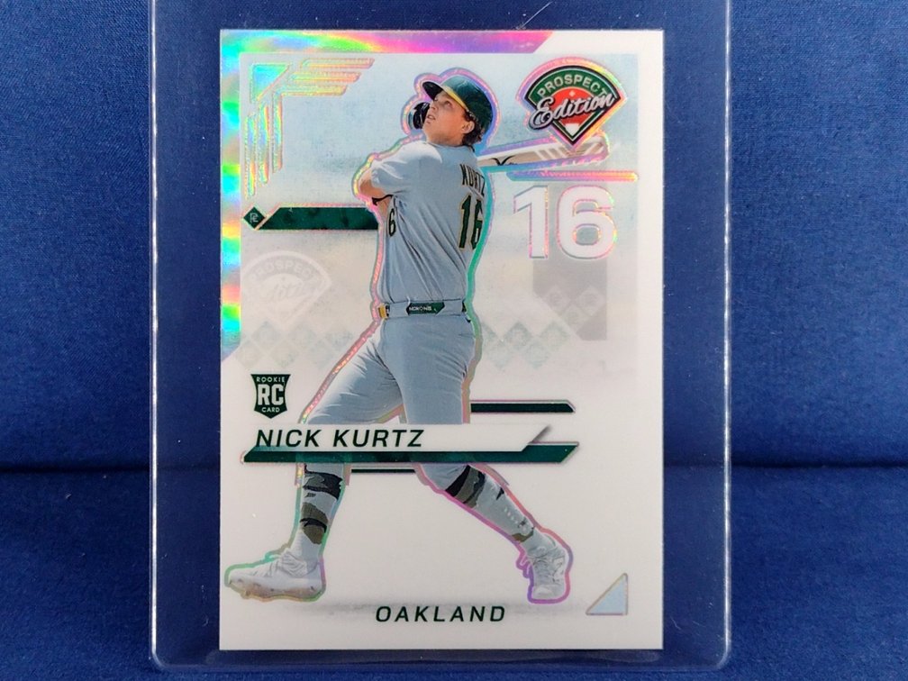 2025 Panini Prospect Edition #50 Nick Kurtz RC - prizm