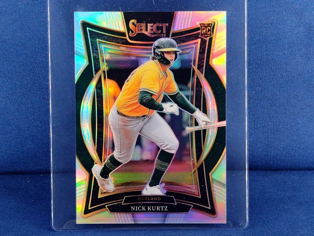 2025 Panini Select #63 Nick Kurtz RC - prizm