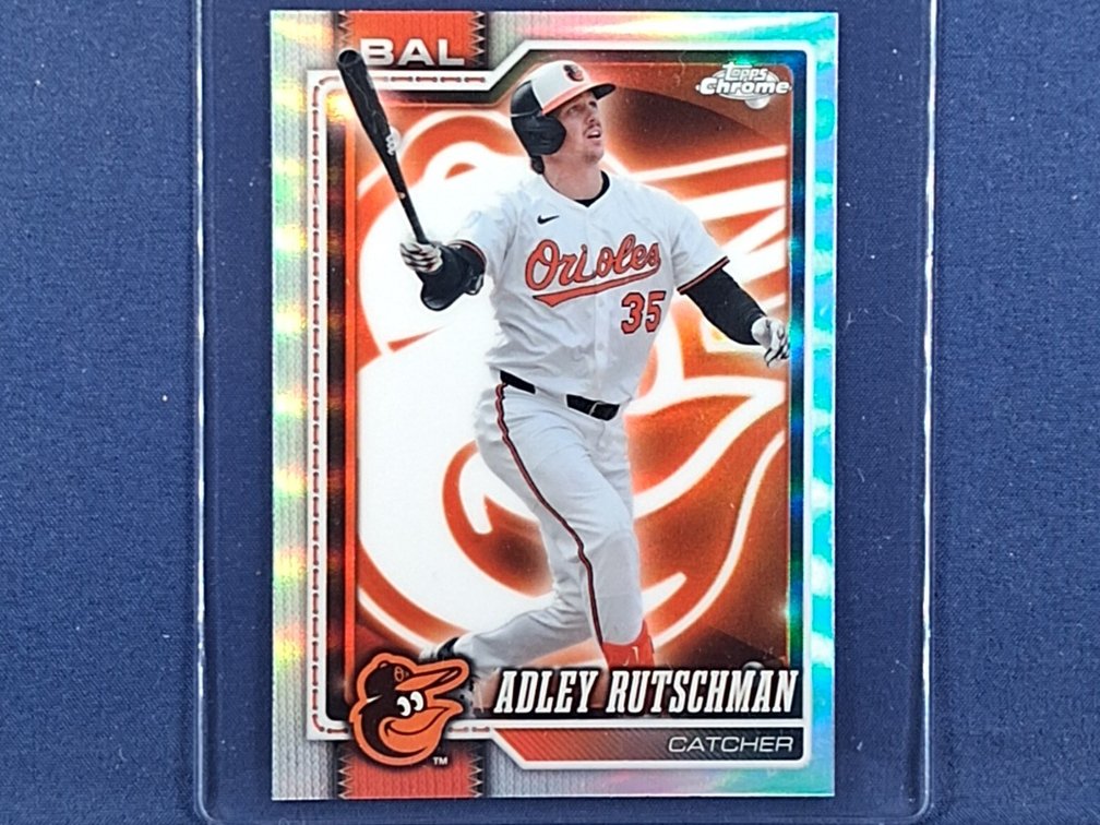 2026 Topps Chrome #298 Adley Rutschman - Lightboard refractor SP