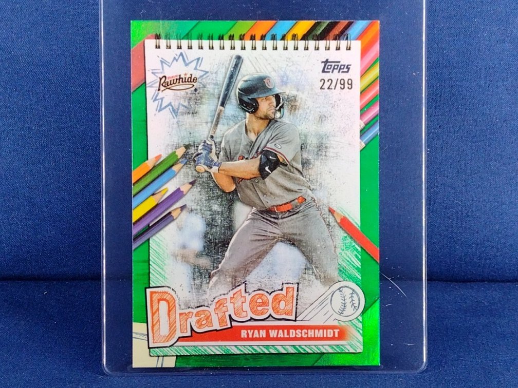 2025 Topps Pro Debut #DF-4 Ryan Waldschmidt "Drafted" 22/99